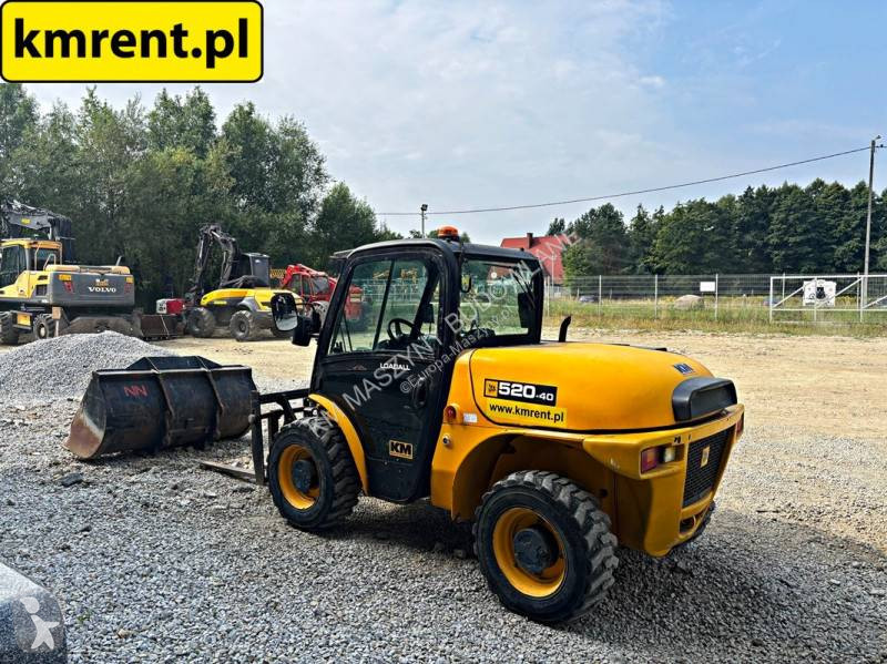رافعة شوكية تلسكوبية JCB 520-40 4WS ŁADOWARKA...