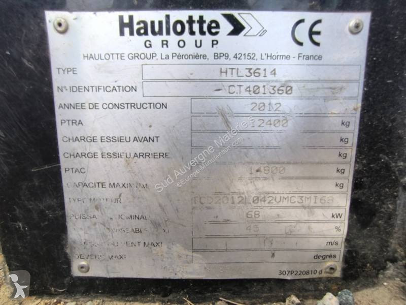 Chariot télescopique Haulotte