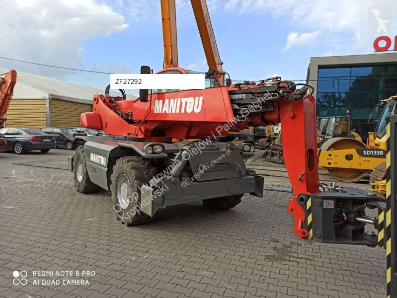 Încărcător telescopic Manitou MRT 2150 Znak CE