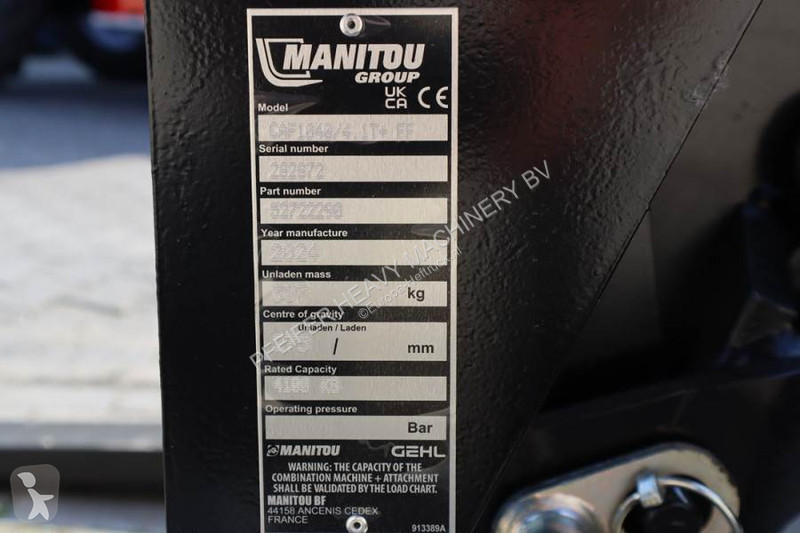 Încărcător telescopic Manitou MT933 EASY 75D...