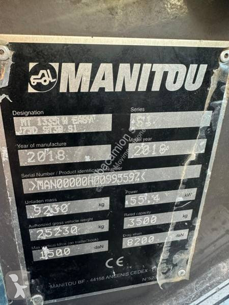 Телескопичен товарач Manitou