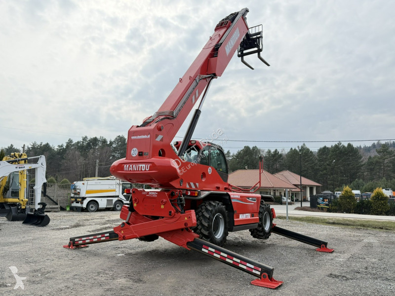رافعة شوكية تلسكوبية Manitou MRT 3050 + ROTO...