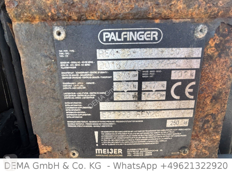 رافعة شوكية محمولة Palfinger F3 151...