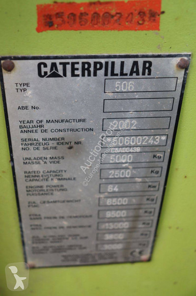 Телескопический погрузчик Caterpillar 506