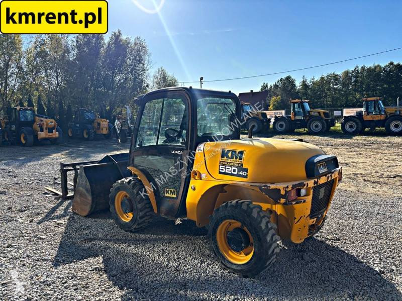 Teleskopický vozík JCB 520-40 4WS ŁADOWARKA...
