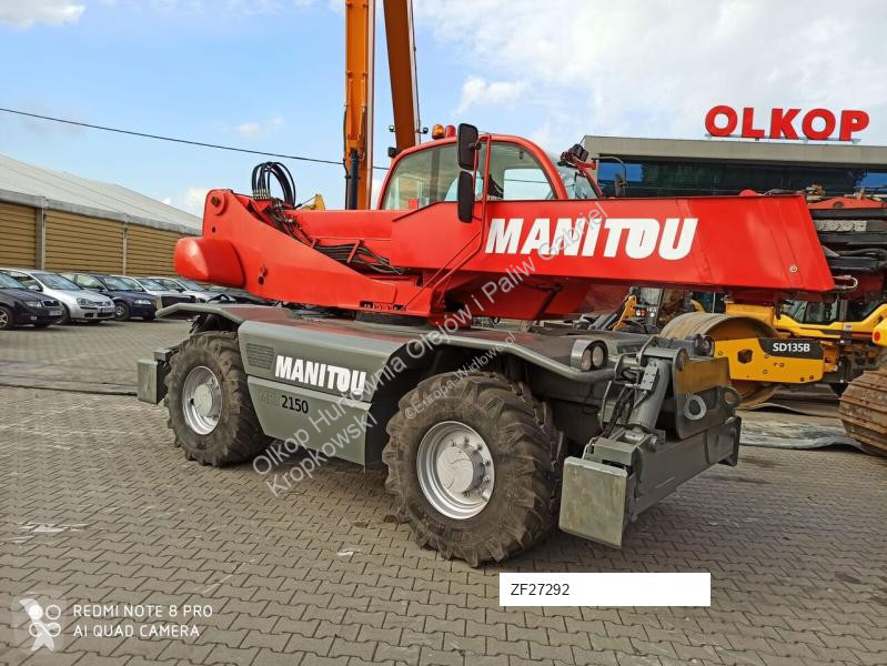 Încărcător telescopic Manitou MRT 2150 Znak CE