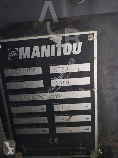 Телескопічний навантажувач Manitou Comfort - ST3B