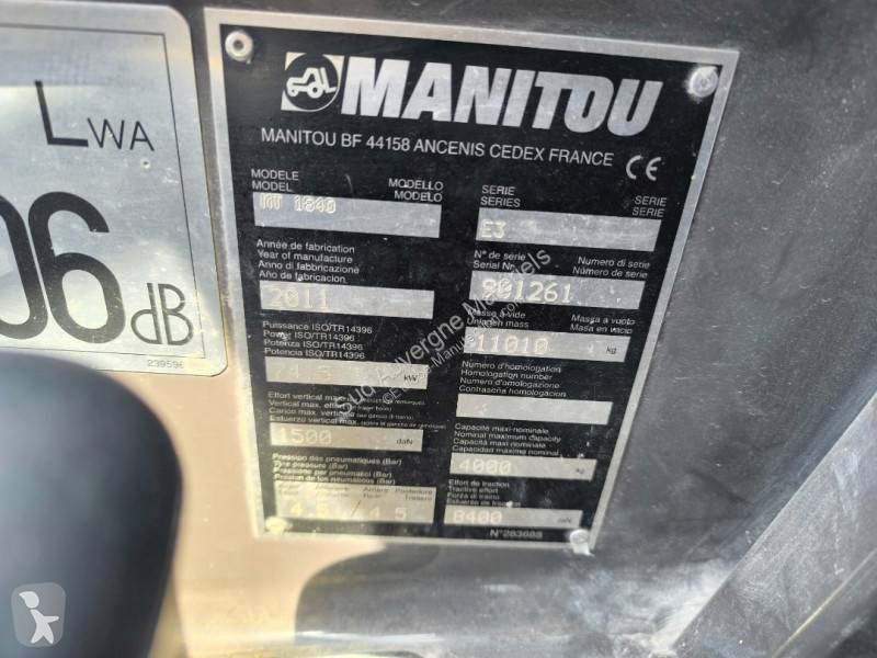 Carretilla telescópica Manitou