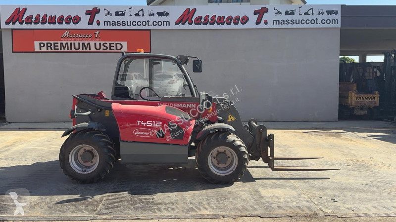 رافعة شوكية تلسكوبية Weidemann T4512 4x4