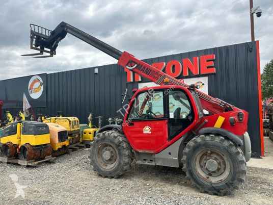رافعة شوكية تلسكوبية Manitou mt732 à 34 900 € ht