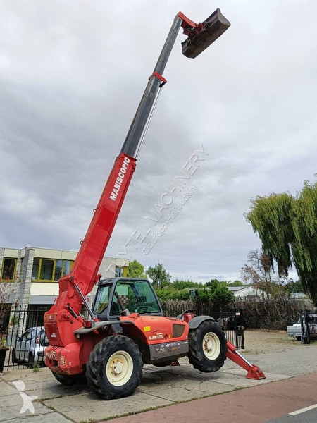 رافعة شوكية تلسكوبية Manitou MT 1337 SL T 13 m...