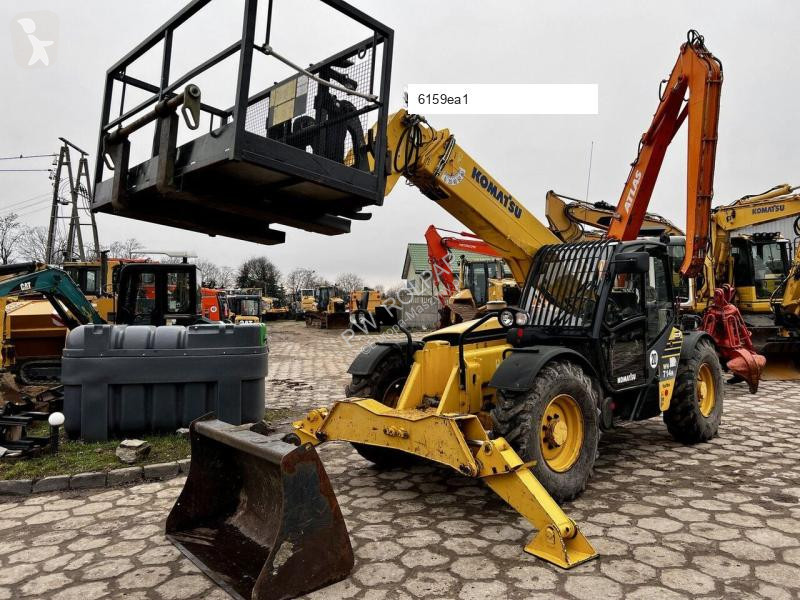 رافعة شوكية تلسكوبية Komatsu WH714 H kosz