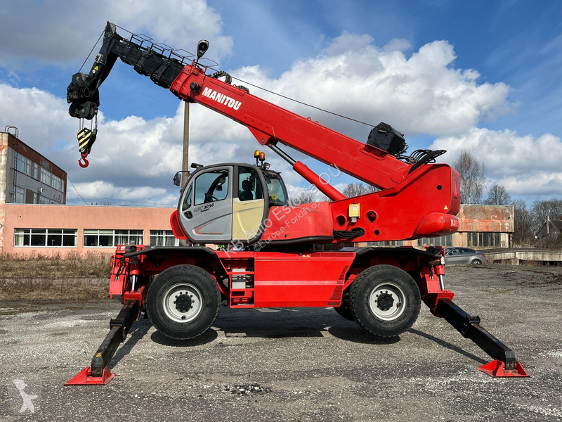 Teleskopisk truck Manitou MRT 3050 WINCH + HOOK...
