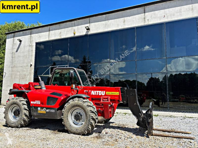 Teleskopický vozík Manitou MT 1435 ŁADOWARKA...