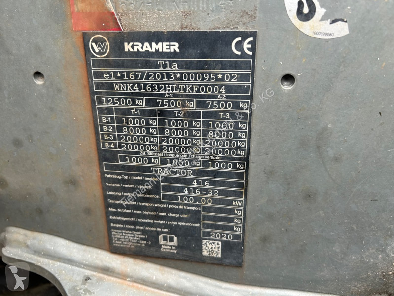 Carretilla telescópica Kramer  KT 457