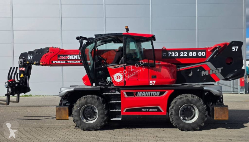 Chariot télescopique Manitou MRT 2660 VISION+...
