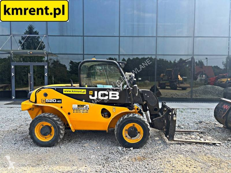 Телескопичен товарач JCB 520-40 4WS ŁADOWARKA...