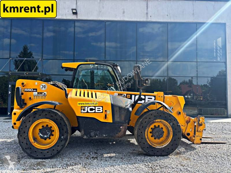 伸缩臂叉车 JCB 550-80 WM WASTEMASTER ŁADOWARKA...