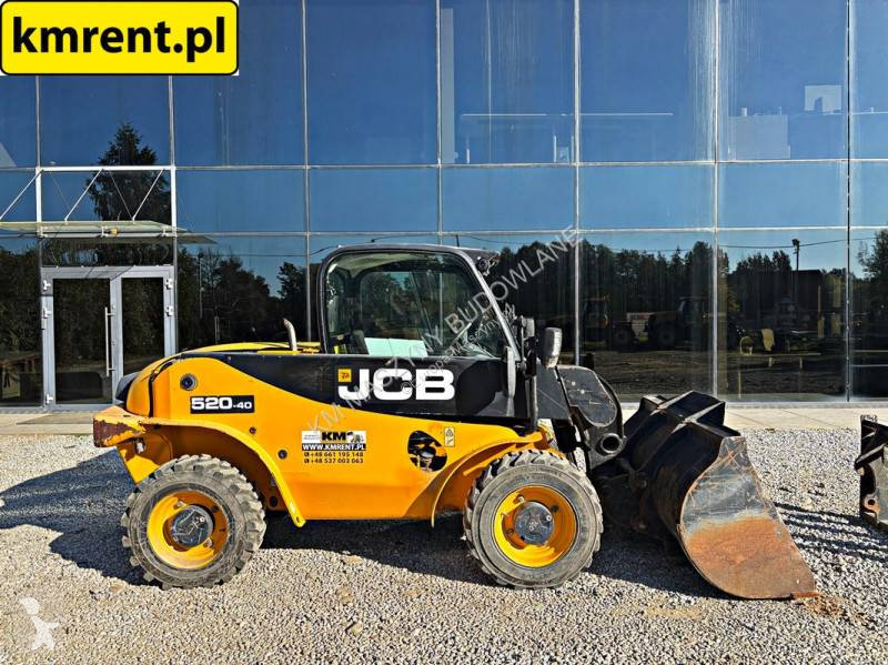 Teleskopický vozík JCB 520-40 4WS ŁADOWARKA...