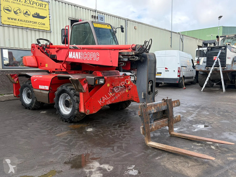 Teleskoplastare Manitou - Rotating telehandler...