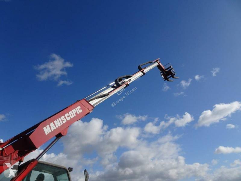 Încărcător telescopic Manitou Nacelle, treuil...