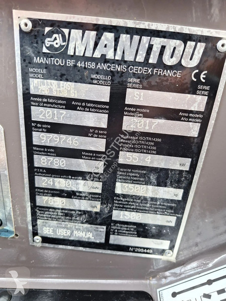 Sollevatori telescopici Manitou MT 1335 EASY
