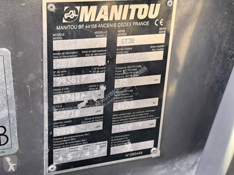 رافعة شوكية تلسكوبية Manitou Privilège