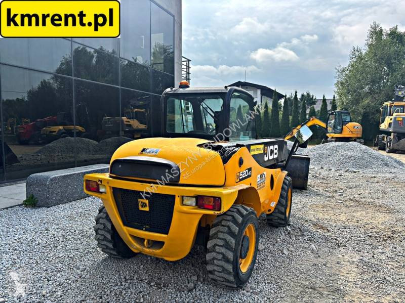رافعة شوكية تلسكوبية JCB 520-40 4WS ŁADOWARKA...