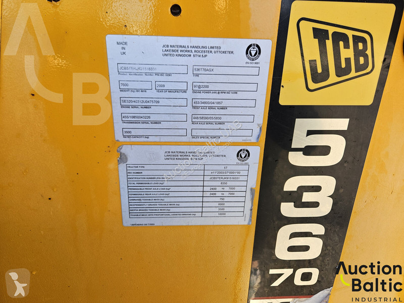 Chariot télescopique JCB Agri Xtra