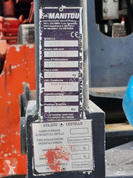 Teleskoplastare Manitou MRT1432