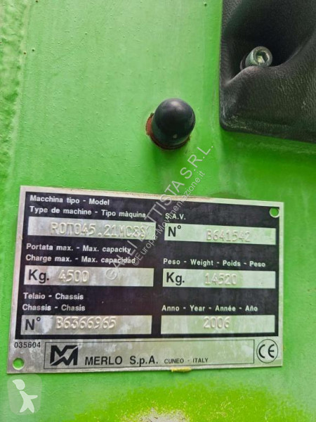 رافعة شوكية تلسكوبية Merlo 45.21MCSS
