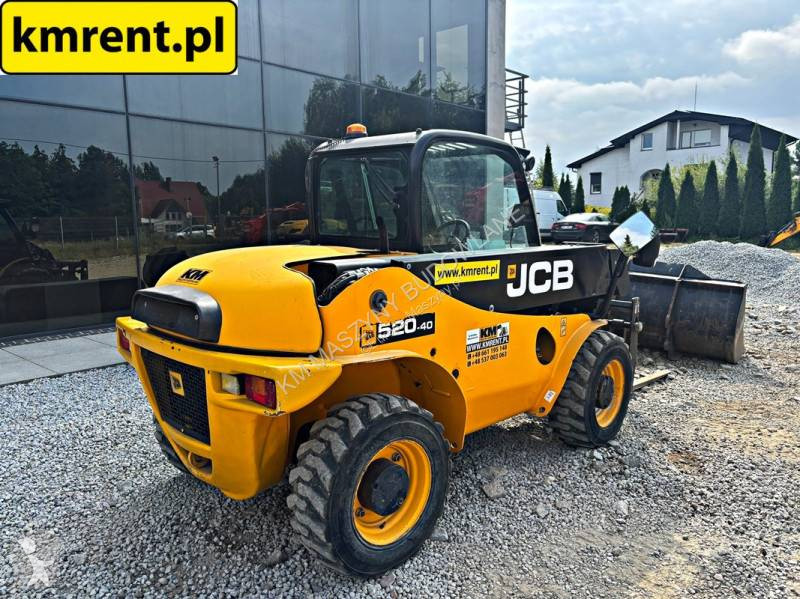 رافعة شوكية تلسكوبية JCB 520-40 4WS ŁADOWARKA...