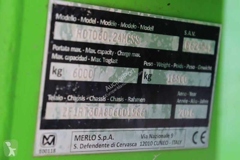 Chariot télescopique Merlo ROTO 60.24MCSS