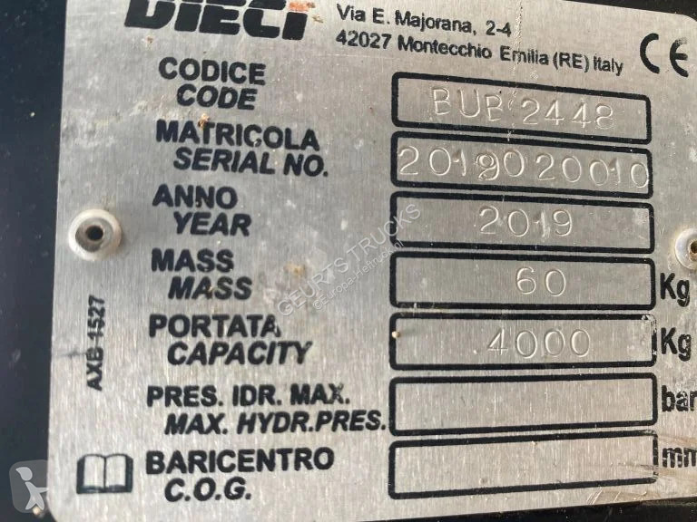Încărcător telescopic Dieci PEGASUS 40.18 400...