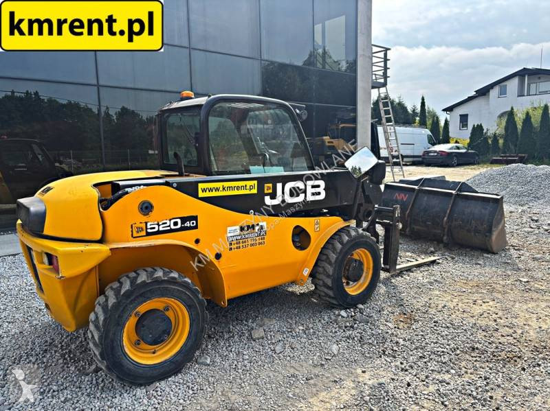 رافعة شوكية تلسكوبية JCB 520-40 4WS ŁADOWARKA...