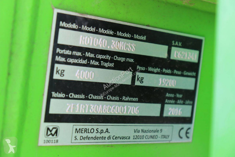 Chariot télescopique Merlo ROTO 40.30MCSS