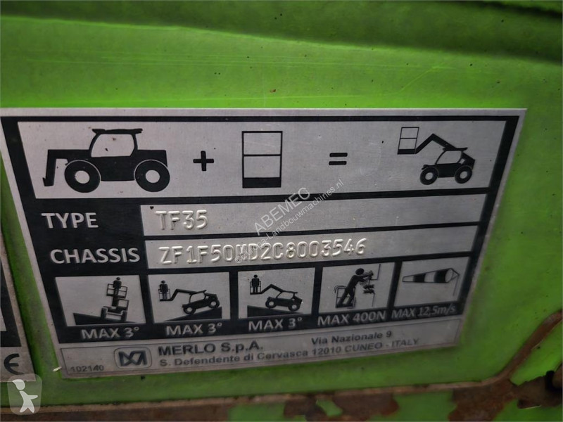 Verreiker Merlo TF 30.9-115