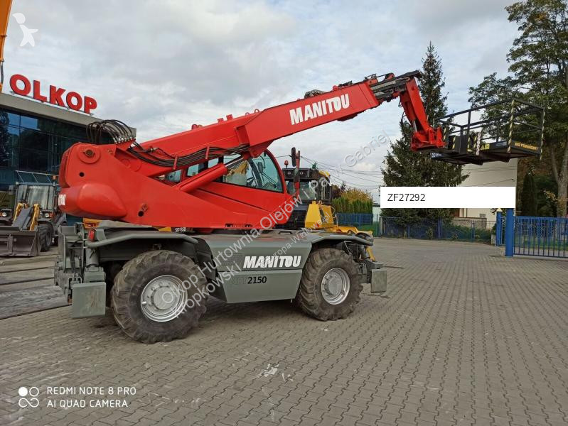 Încărcător telescopic Manitou MRT 2150 Znak CE