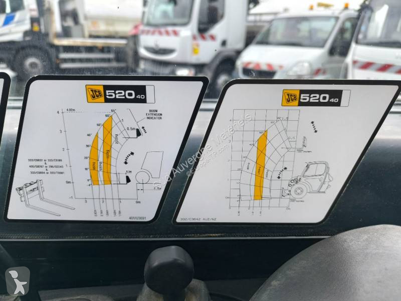 Chariot télescopique JCB 4WS
