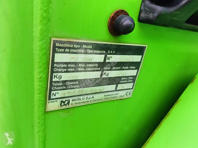 Verreiker Merlo P 50.18 HM verreiker...