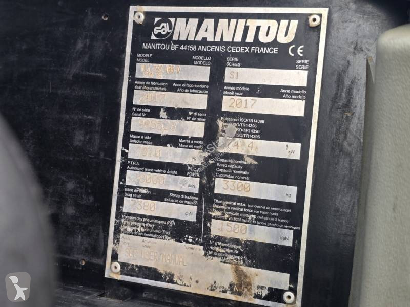 Empilhador telescópico Manitou MLT 733 105 D