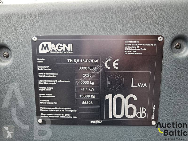 Телескопический погрузчик Magni 5,5.15-D7/D-0