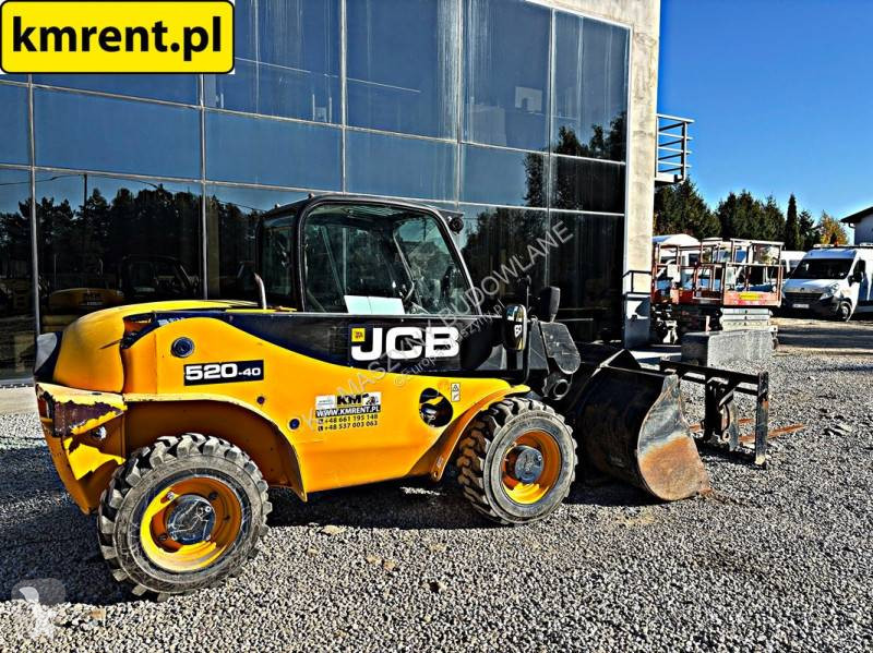 Teleskopický vozík JCB 520-40 4WS ŁADOWARKA...