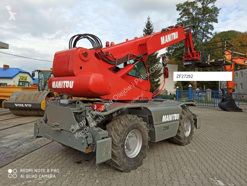 Încărcător telescopic Manitou MRT 2150 Znak CE