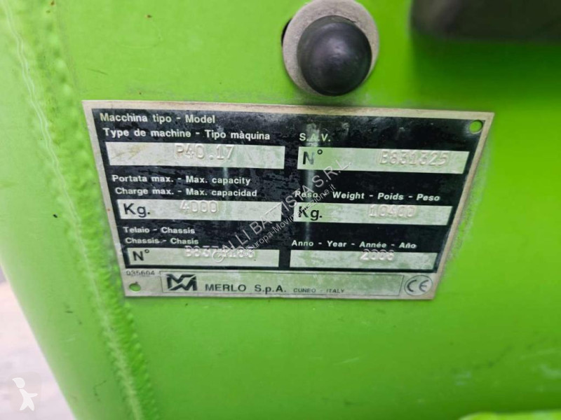 Teleskopický manipulátor Merlo P40.17