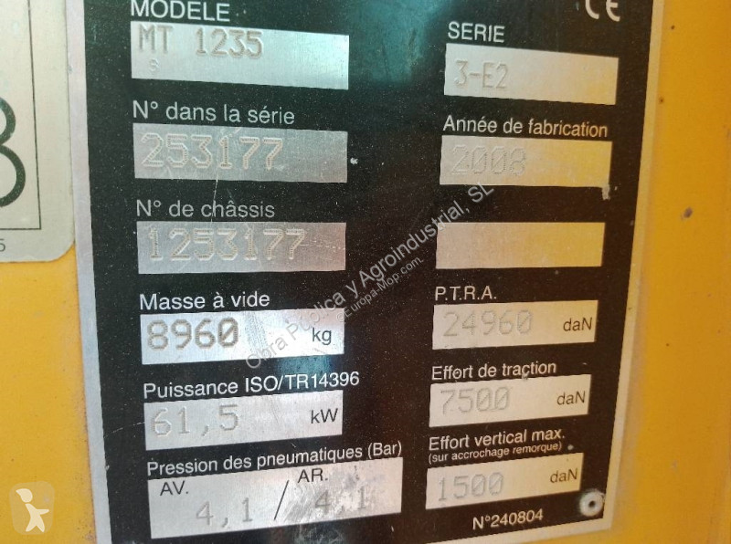 رافعة شوكية تلسكوبية Manitou