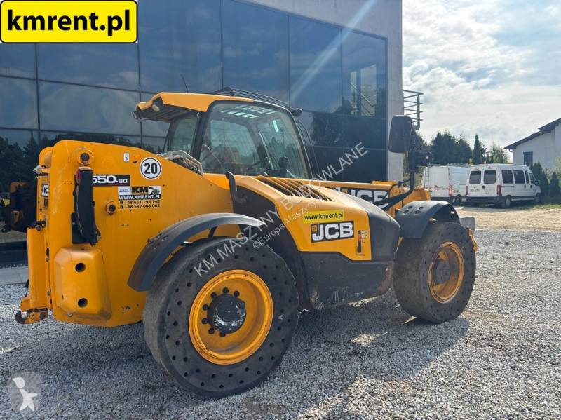 伸缩臂叉车 JCB 550-80 WM WASTEMASTER ŁADOWARKA...