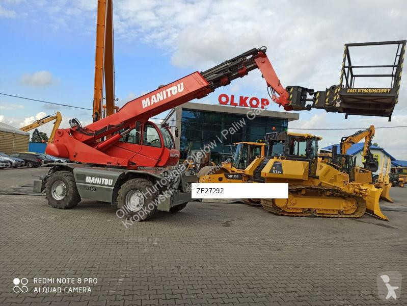 Încărcător telescopic Manitou MRT 2150 Znak CE