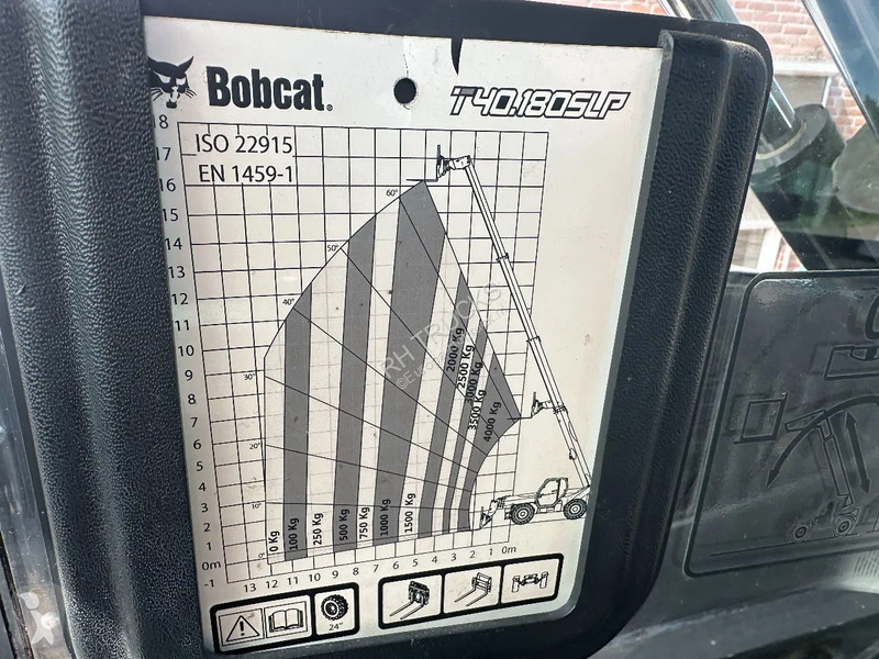 رافعة شوكية تلسكوبية Bobcat T40180 SLPB 31,CE,...