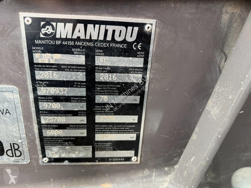 Teleskopický manipulátor Manitou MT 1435 MT1435...